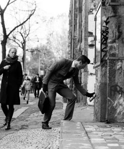 Grafitti Wall Street by Linus Ma