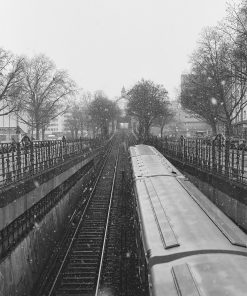 Subway at Nollendorfplatz Berlin in Winter 2015. Germany. © Linus Ma. all rights reserved / www.linusma.com